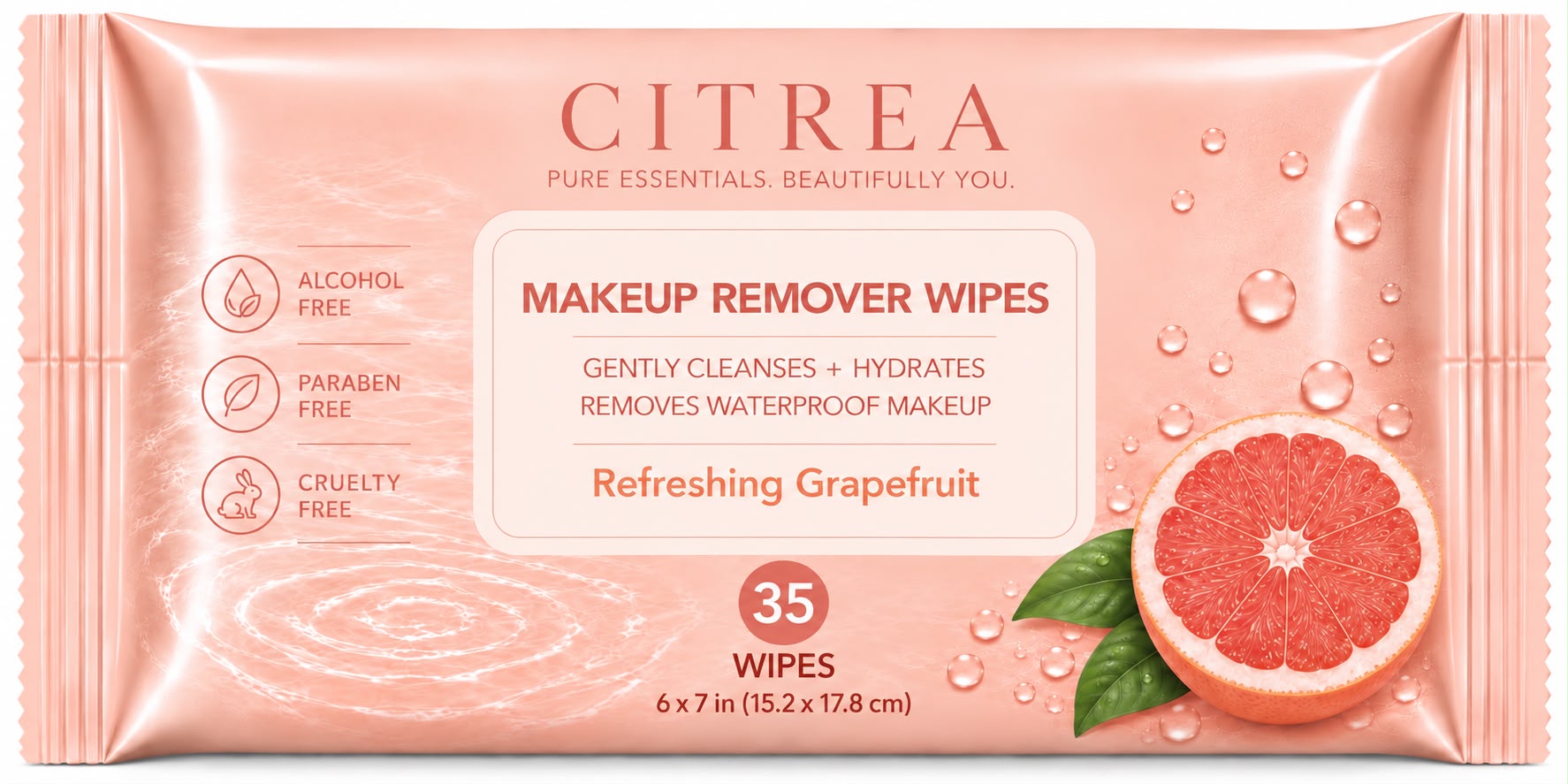Citrea Makeup Remover Wipes
